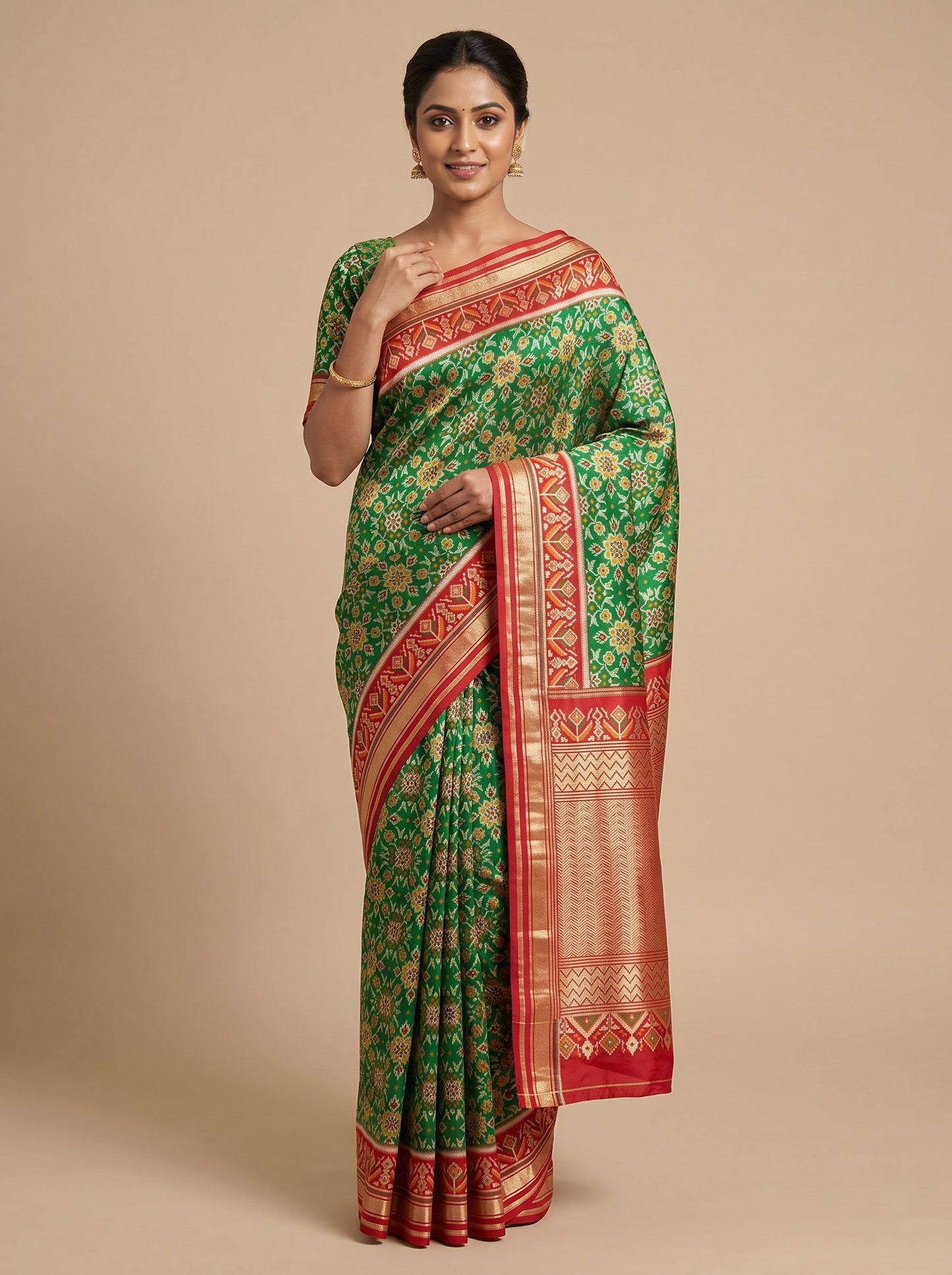 Yellow Highspirited Embroidered Saree