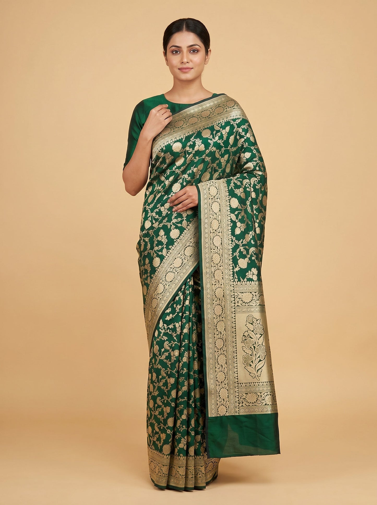 Green Legacy Weave Handloom Saree