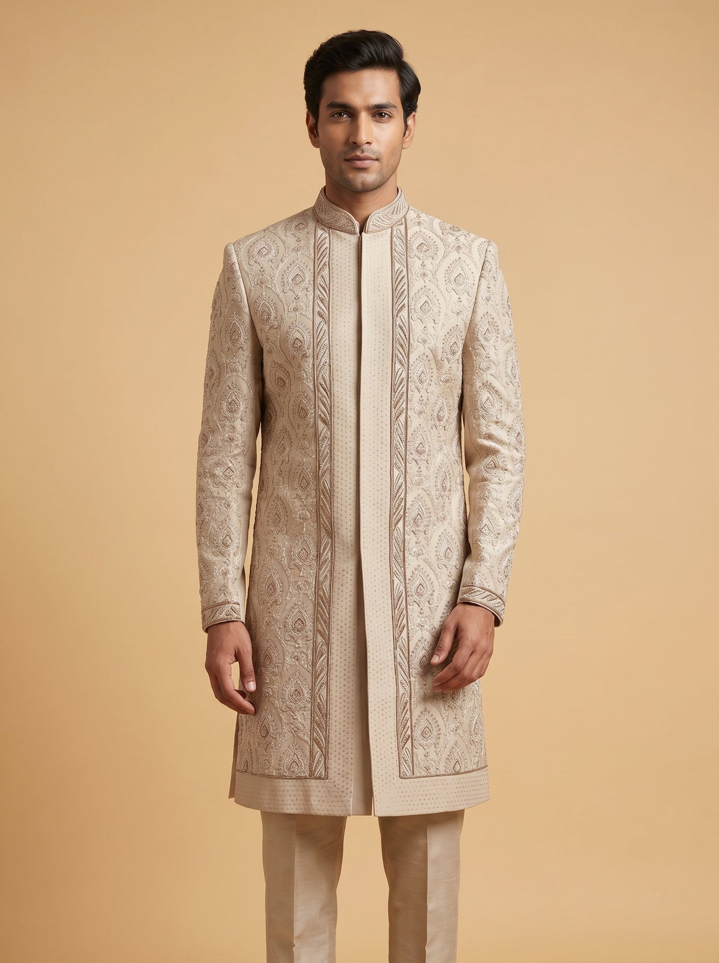 Grey Classic Sherwani