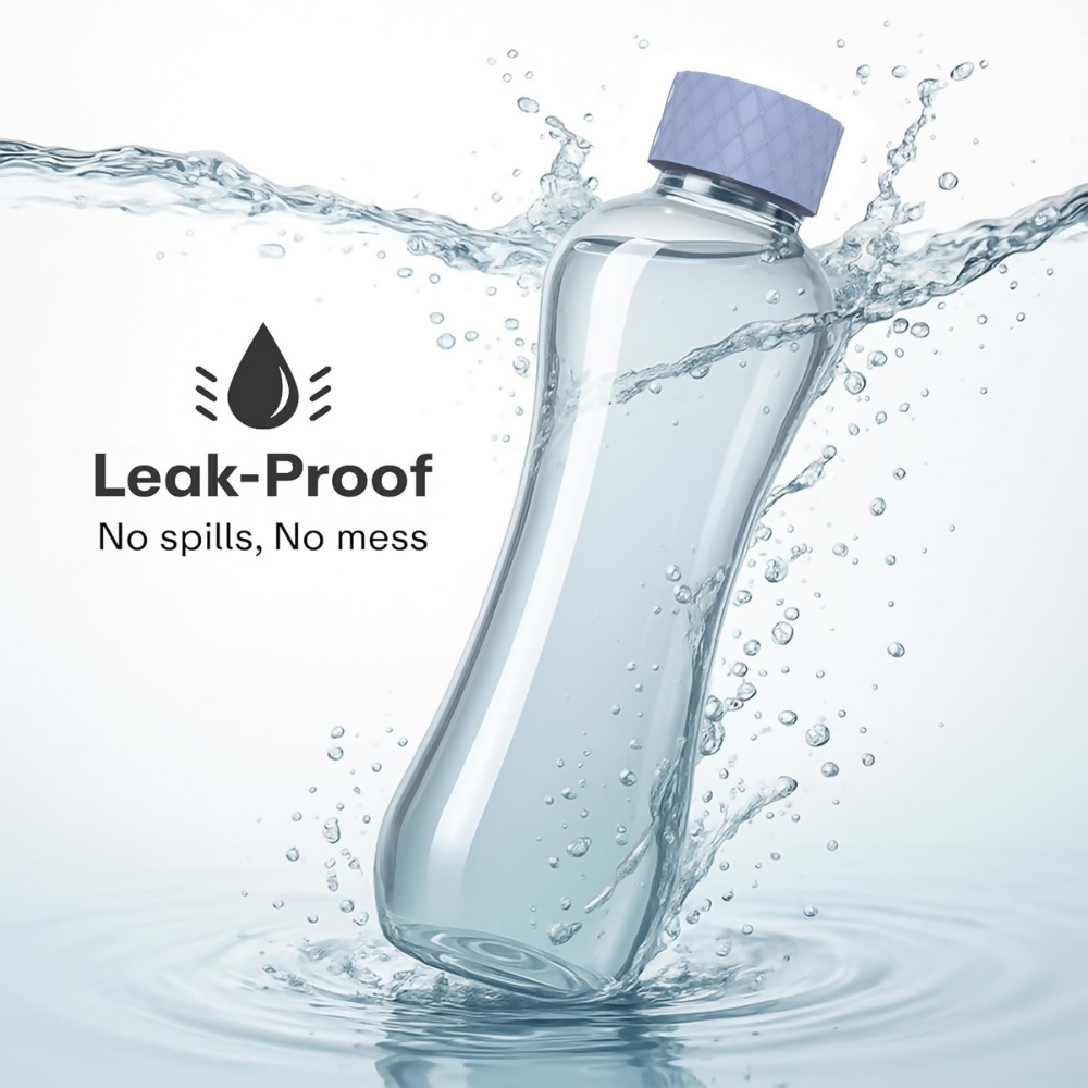 Rioware Glass Water Bottle - Blue