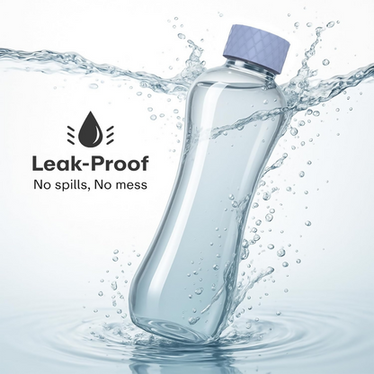 Rioware Glass Water Bottle - Blue