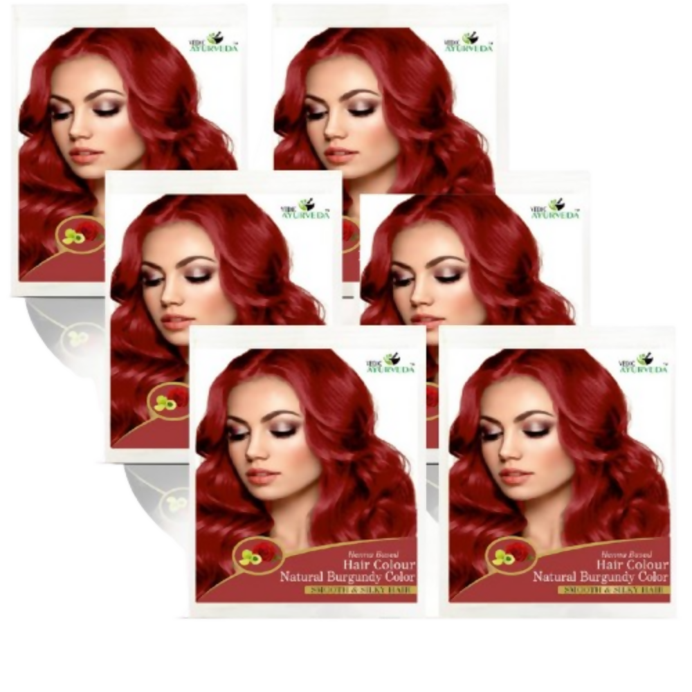 VedicAyurveda Henna Hair Color - Burgundy