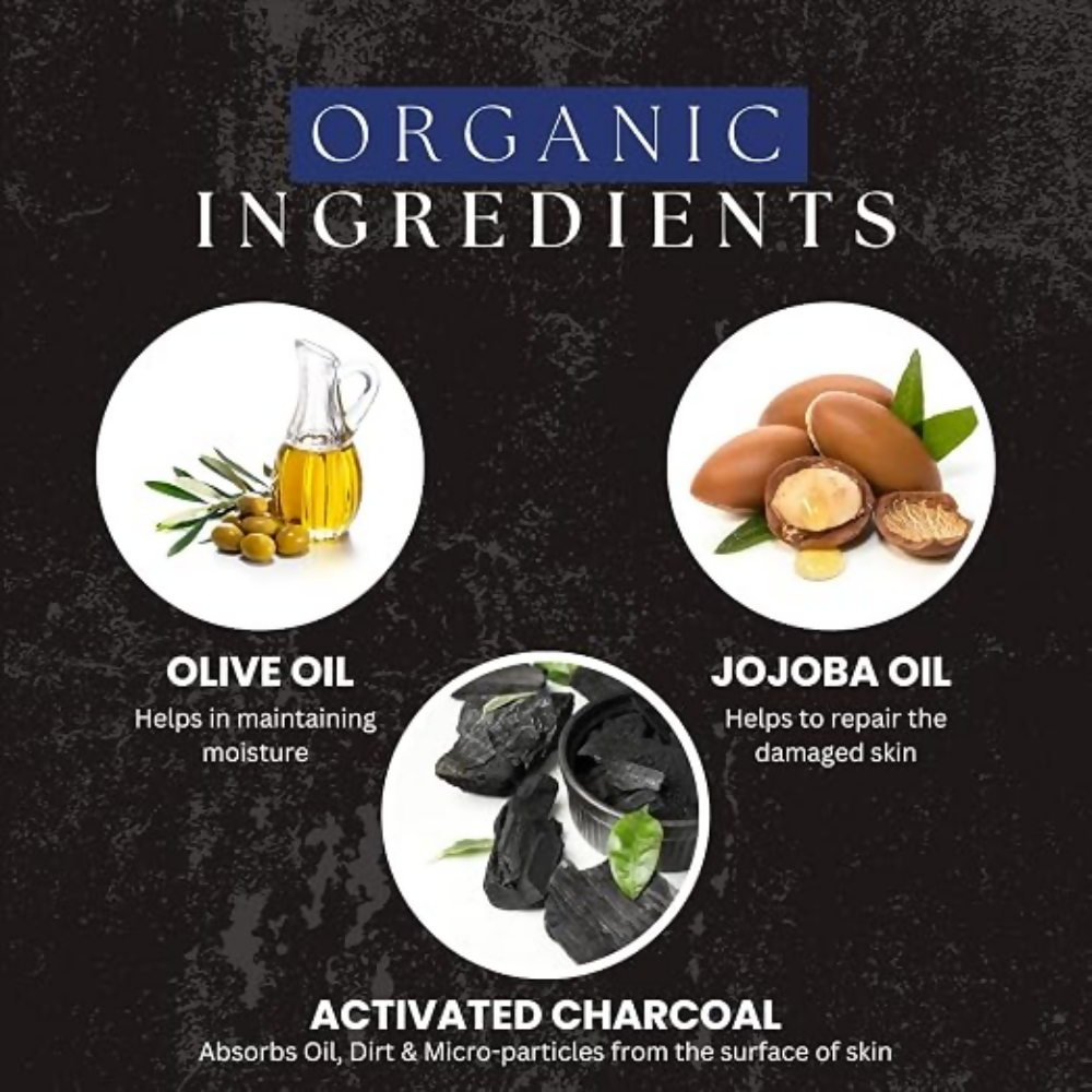 Amazing Earth Activated Charcoal Face Scrub for Men