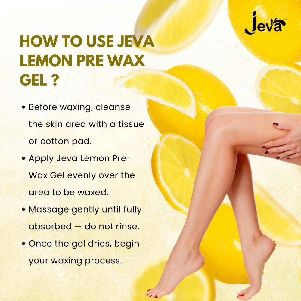 Jeva Pre Wax Lemon Gel