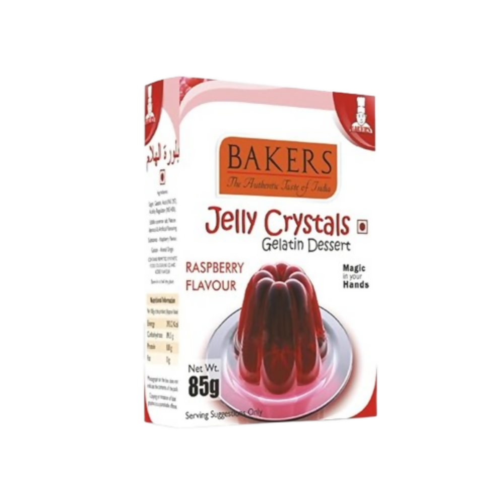 BAKERS Jelly Crystals (Gelatin Dessert) - Raspberry