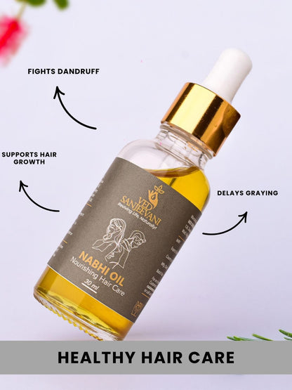 Ved Sanjeevani Nourishing Hair Care Nabhi Oil
