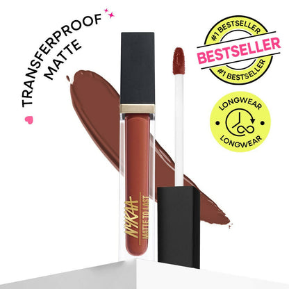 Nykaa Matte To Last ! Transferproof Liquid Lipstick - Chai -18