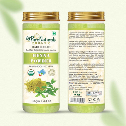 byPureNaturals Organic Henna Powder