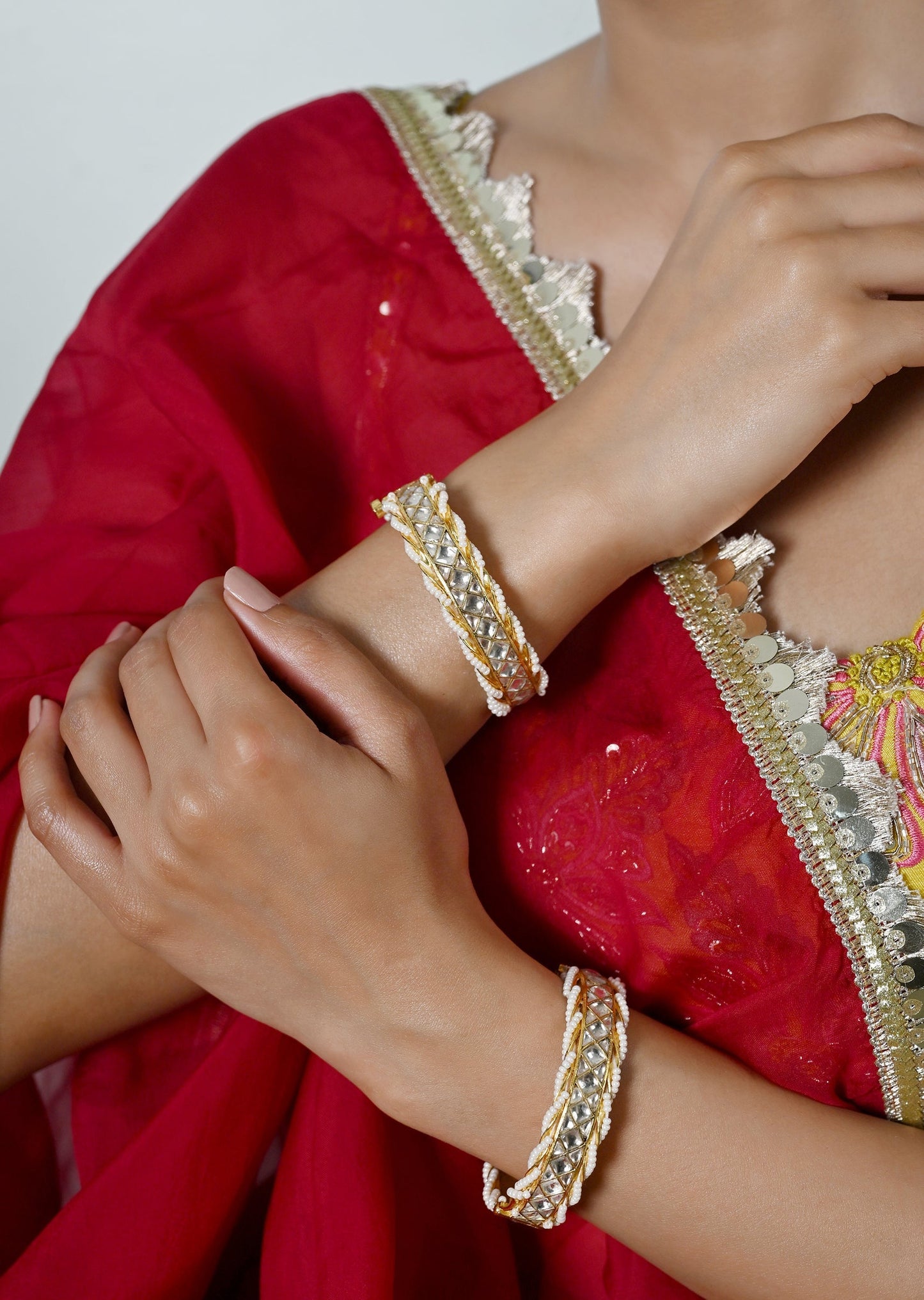Heritage Kundan Bangles