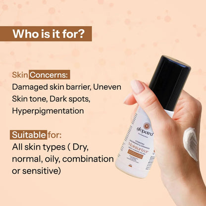Glopetra Hydrating Niacinamide & Ceramides Moisturizer Deeply Hydrates The Skin