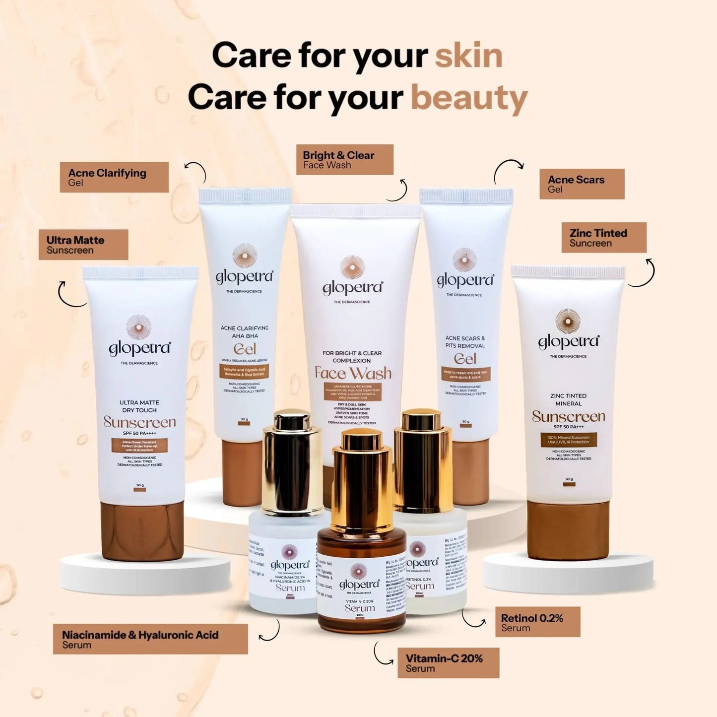 Glopetra Hydrating Niacinamide & Ceramides Moisturizer Deeply Hydrates The Skin