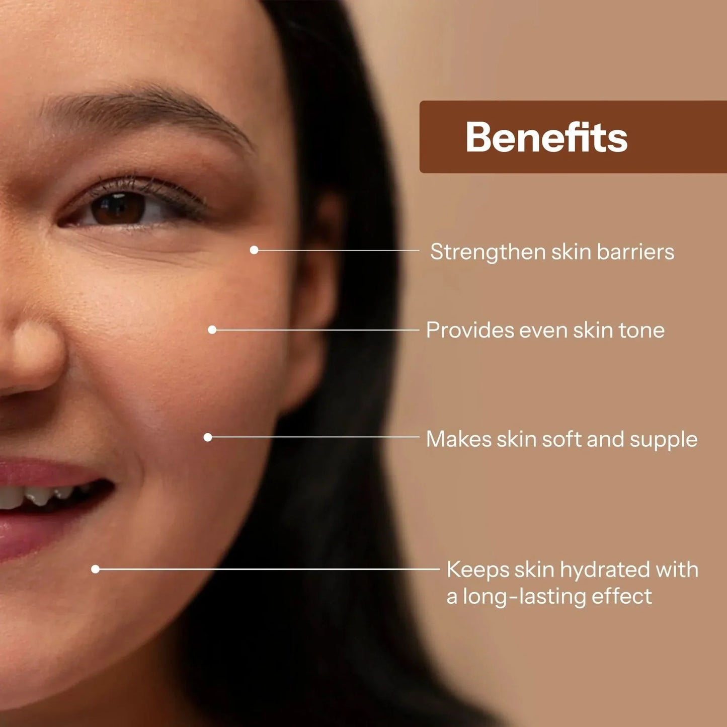 Glopetra Hydrating Niacinamide & Ceramides Moisturizer Deeply Hydrates The Skin