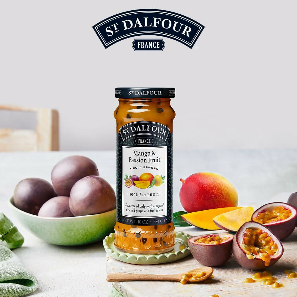 ST. DALFOUR Mango & Passion Fruit Spread