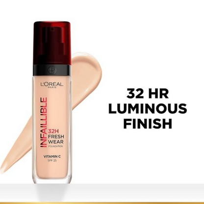 L'Oreal Paris Liquid Foundation - 145 Rose Beige