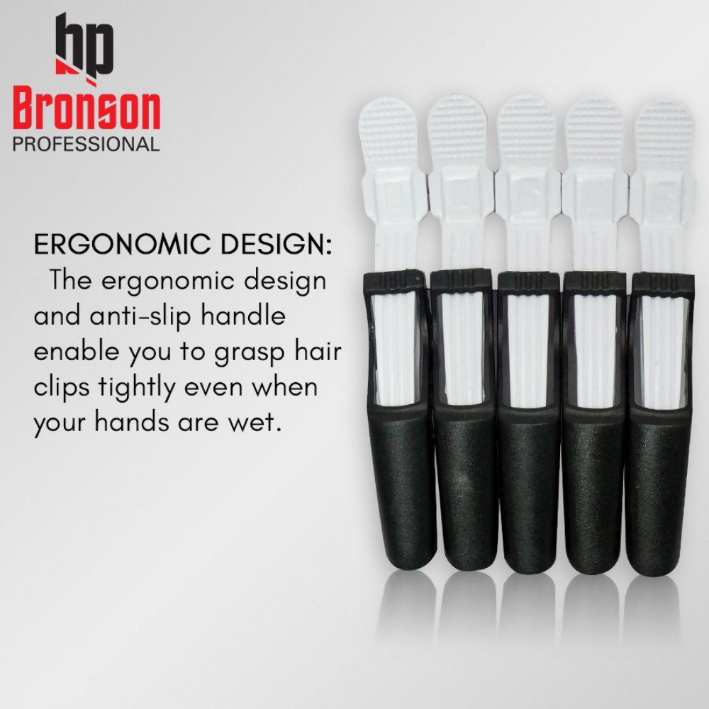 Bronson Professional Crocodile Hair Clips