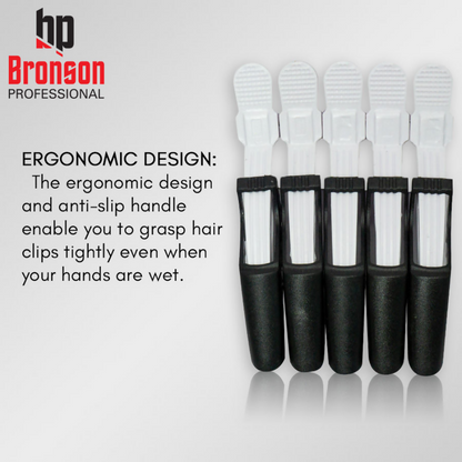 Bronson Professional Crocodile Hair Clips