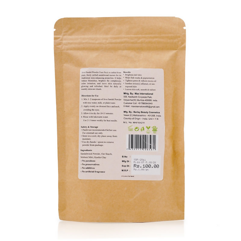 Jeva Sandalwood Powder Face Pack