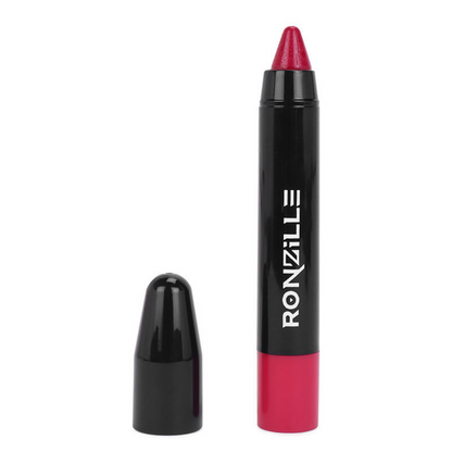 Ronzille Long Stay Matte Lip Crayon - Deep Carmine