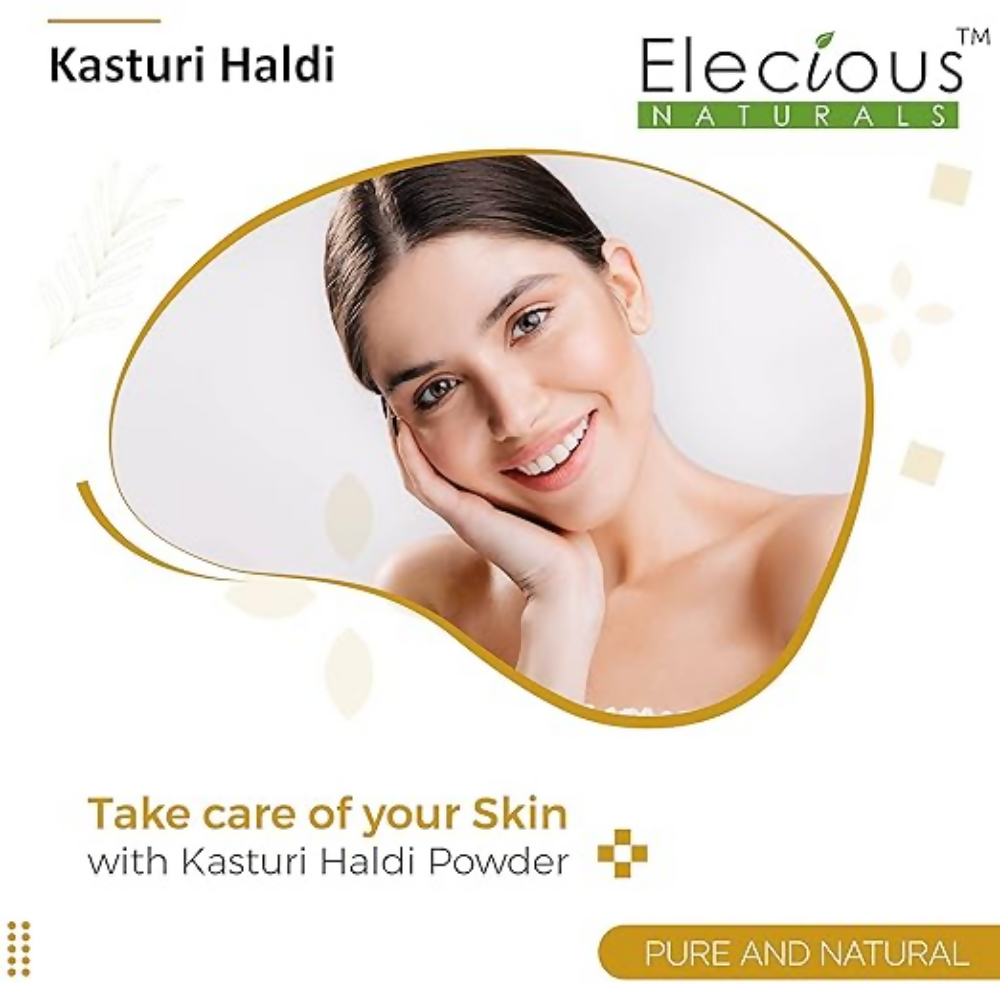 Elecious Kasturi Haldi Powder for Natural Finish face