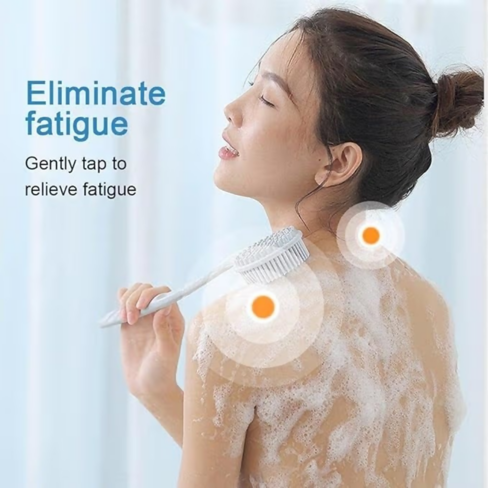 Bronson Professional Back Cleansing Scrubber Silicone Bath Brush