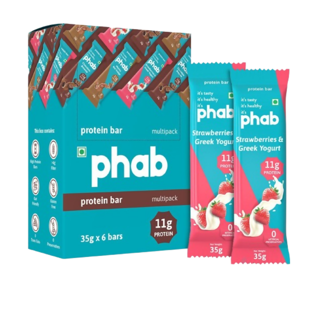 Phab Mini Protein bar protein Strawberries & Greek Yogurt