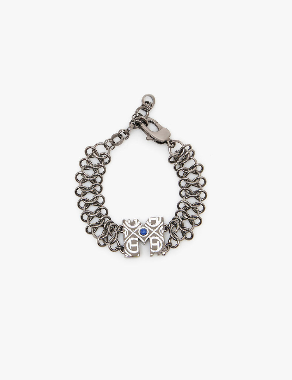 OH Bond Bracelet in Gunmetal