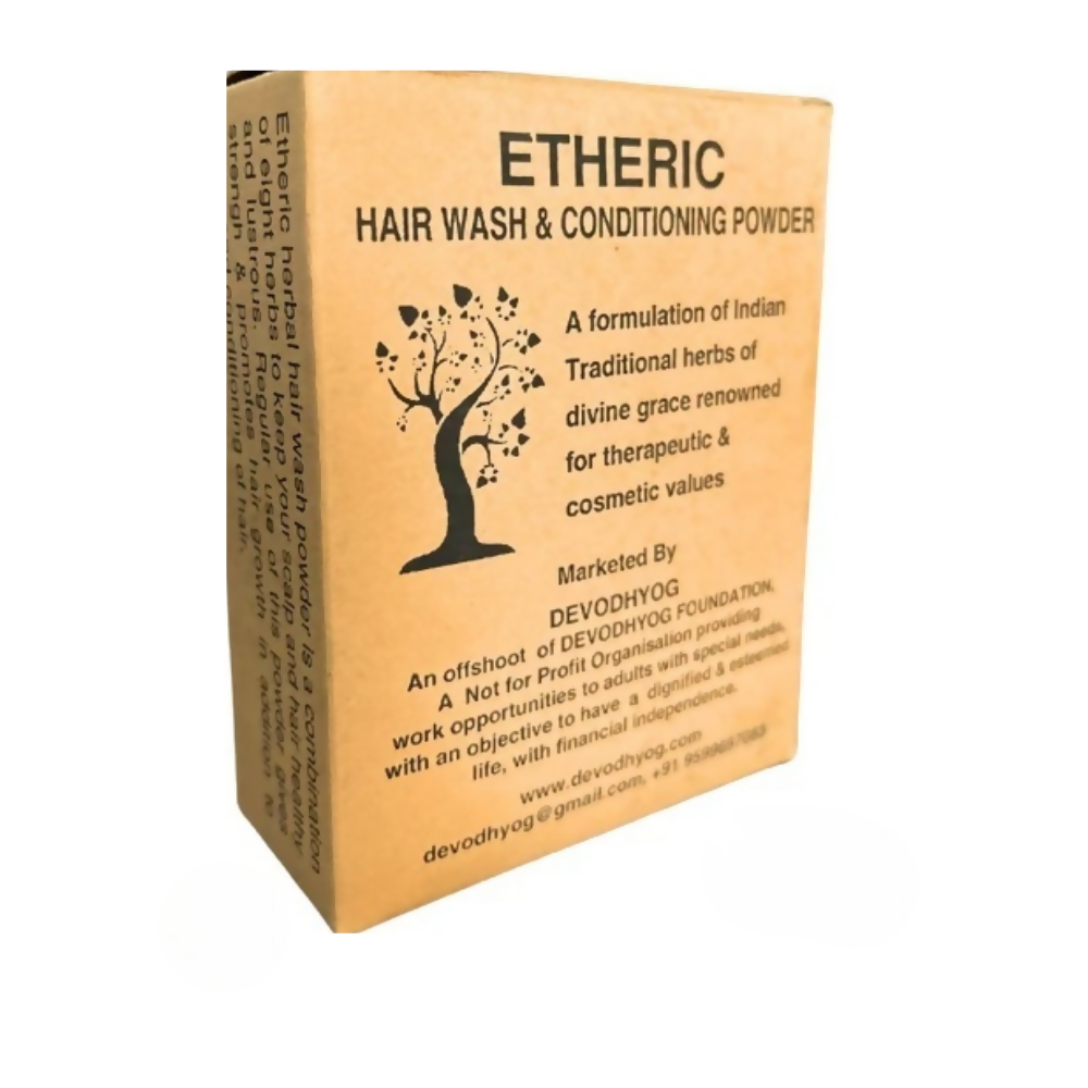 Etheric Herbal Hair Wash & Conditioner  Natural Hair Cleanser for Healthy Hair