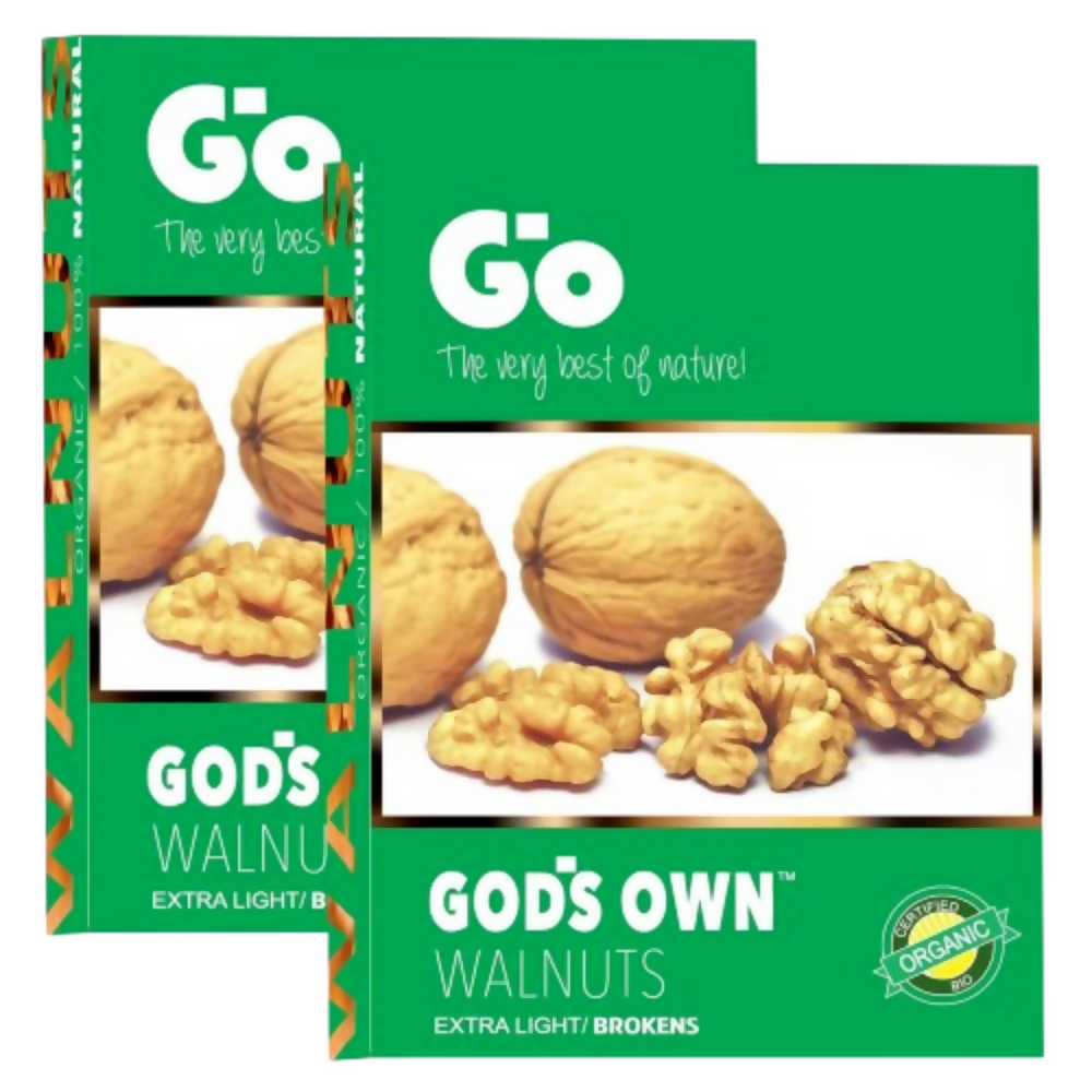Go Kashmiri Extra Light Broken Walnut Kernels Without Shells
