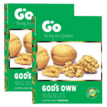 Go Kashmiri Extra Light Broken Walnut Kernels Without Shells