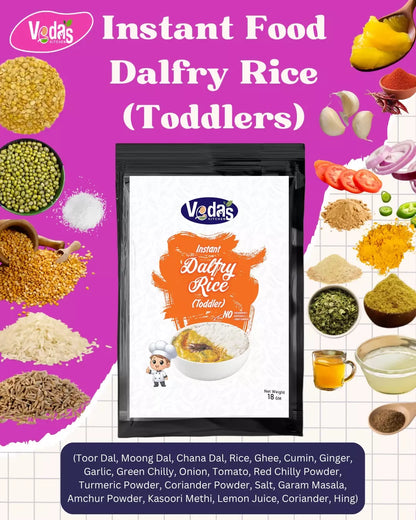 Vedas Kitchen Dal Fry Rice (Adults)