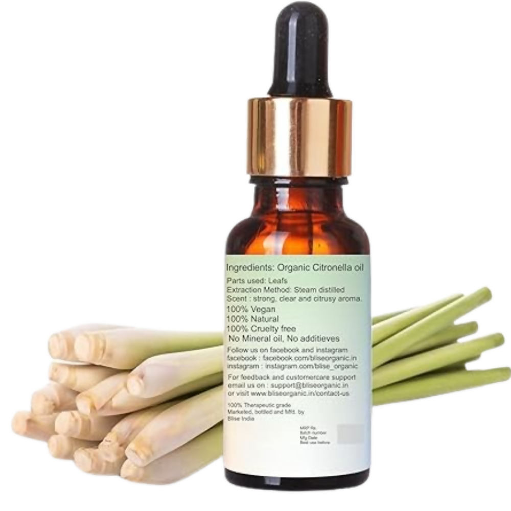 Blise organic Citronella Essential Oil