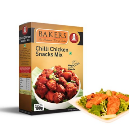 BAKERS Fried Rice Mix ,Butter Chicken Masala ,Chilli Chicken Masala Mix ,Chicken Lollypop