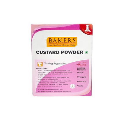 BAKERS Custard Powder - Strawberry