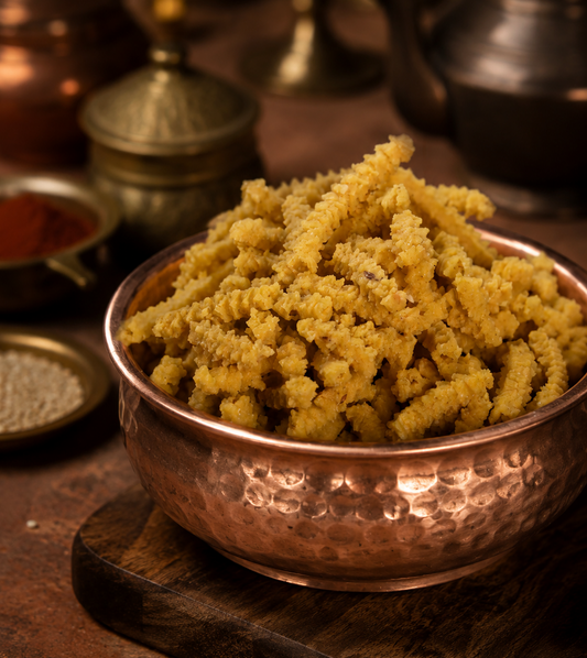 Tenali Ruchulu Jowar (Jonna) Millet Murukullu