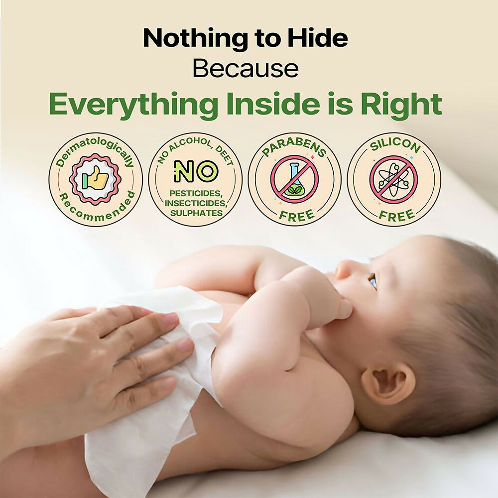 Herby Angel Ultra Gentle Bamboo Wipes