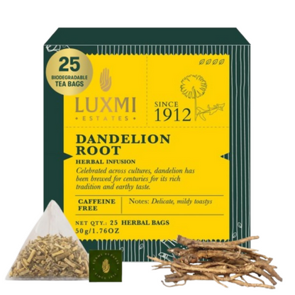 Luxmi Estates Pure Dandelion Root  Natural Herbal Infusion
