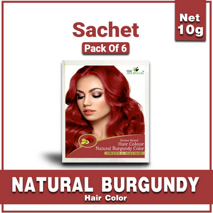 VedicAyurveda Henna Hair Color - Burgundy