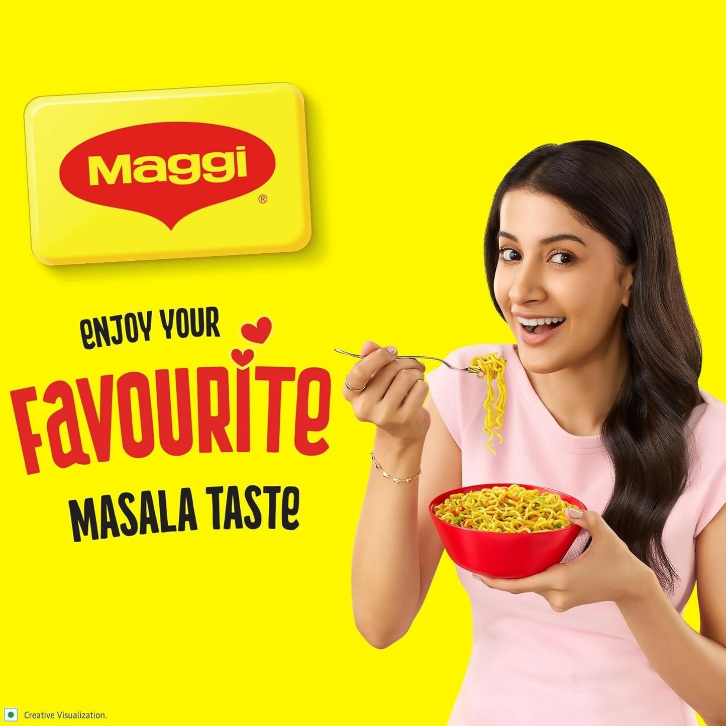 Maggi 2-Minute Instant Noodles, Favourite Masala Taste