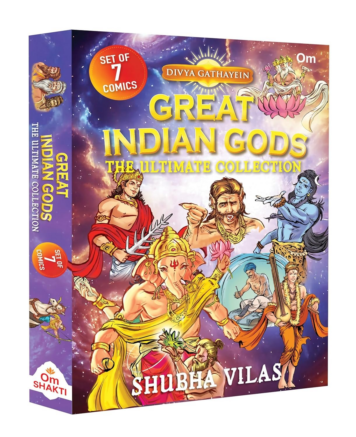 Great Indian Gods: The Ultimate Collection - Om Books