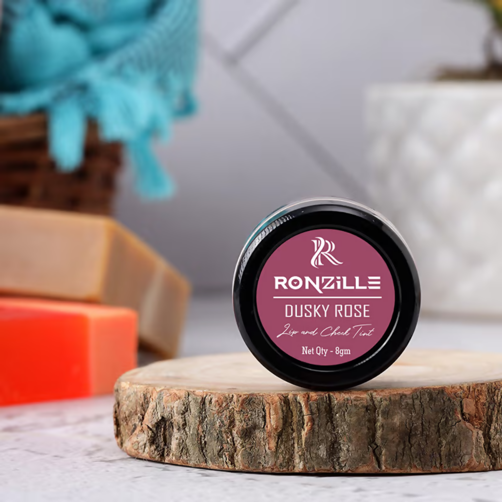 Ronzille Lip And Cheek Tint - Dusky Rose