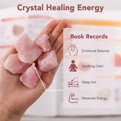 Bronson Professional Rose Quartz Gua Sha Face Massage Tool