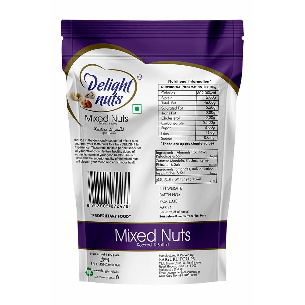 Delight nuts Mixed Nuts Roasted & Salted