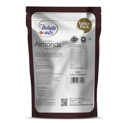 Delight nuts California Almonds Natural