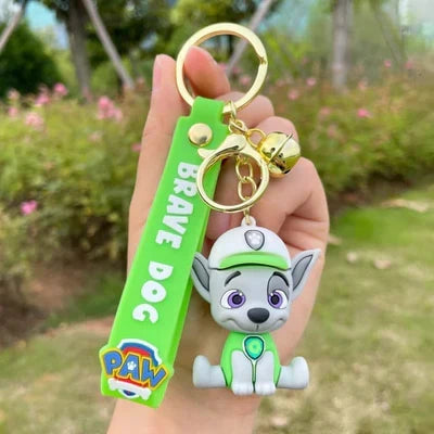 Paw Patrol Rocky Lanyard Keychain | Model 2 | Silicone Keychain | High Quality |