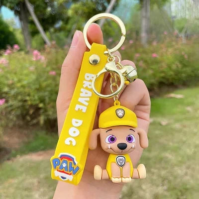 Paw Patrol Ruble Lanyard Keychain | Model 2 | Silicone Keychain | High Quality |