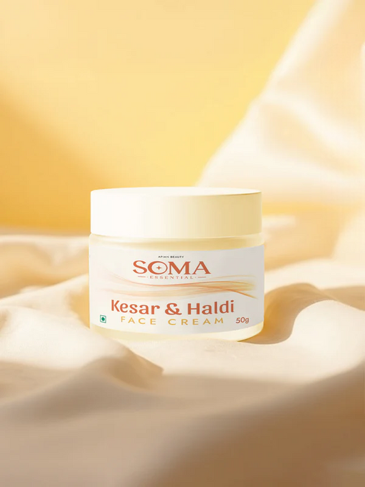 Soma Essential Barrier Protection Day Cream With Beeswax, Haldi And Kesar