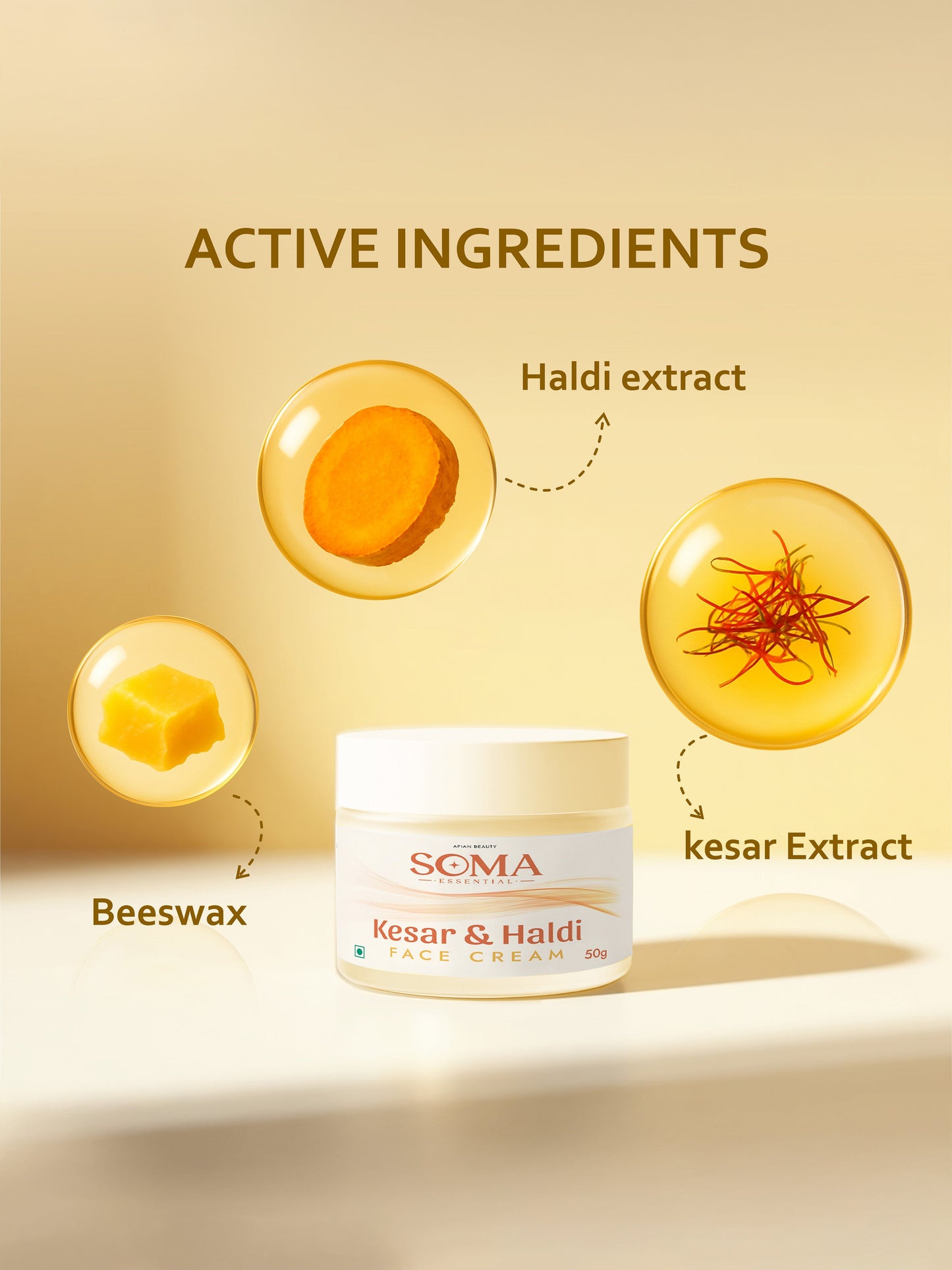 Soma Essential Apian Beauty Ritual- 3 step Skin Care Kit For AM & PM Routine