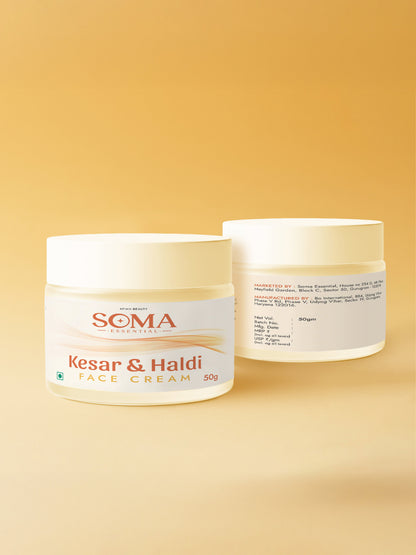 Soma Essential Barrier Protection Day Cream With Beeswax, Haldi And Kesar