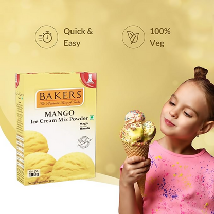 BAKERS Mango Ice Cream Mix Powder