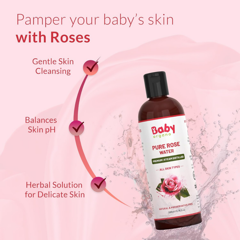 Babyorgano Ayurvedic Rose Water
